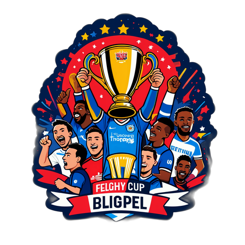 Stiker Perayaan Piala EFL