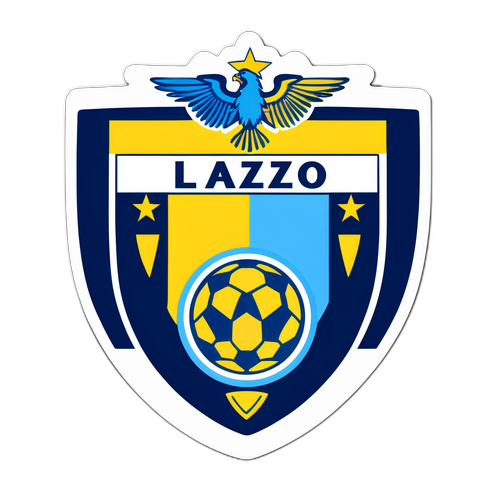 Sticker với logo Lazio