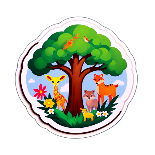 Doğayı Koruma Stickerı