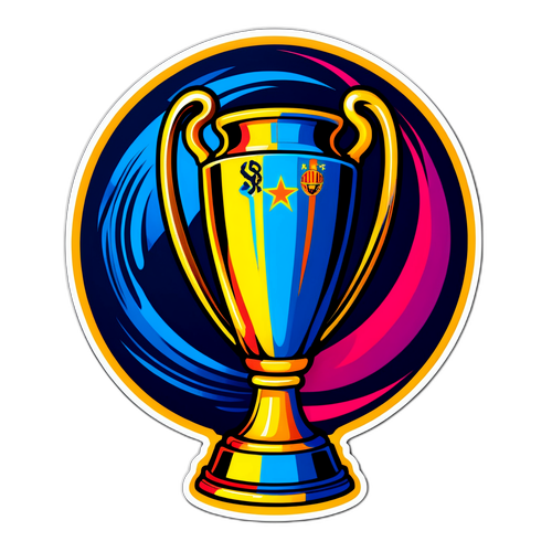 UEFA Champions League Ziele Aufkleber
