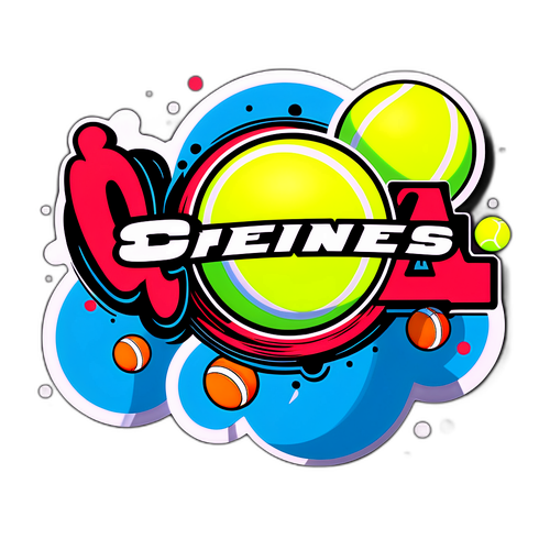 Sinner Tennis Sticker