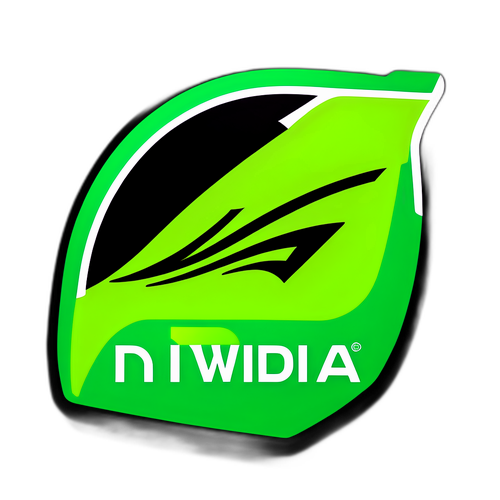 設計一款NVIDIA股票價格飆升的貼紙