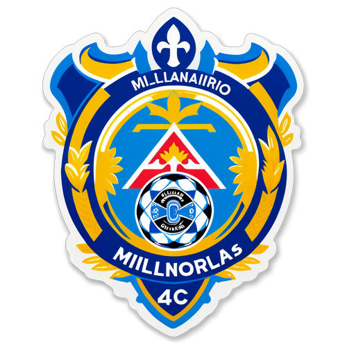 ¡Muestra Tu Pasión! El Sticker de Millonarios FC que Todo Fans Debería Tener