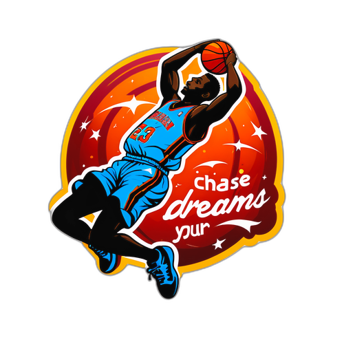 Magandang Sticker na 'Chase Your Dreams!'