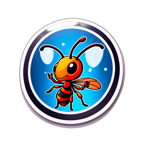 Αυτοκόλλητο με το λογότυπο ANT1