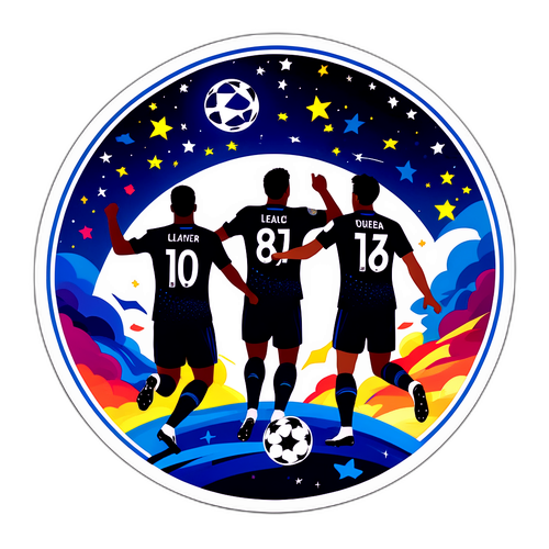Modern UEFA Bajnokok Ligája matrica