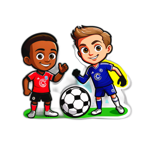 Stiker Seru Charlton vs Chelsea