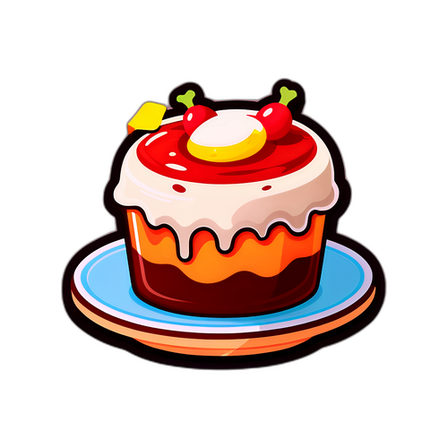 Sticker ya Pudding ya Bologna