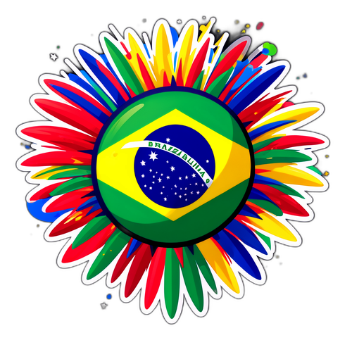 Adesivo Comemorativo do Dia 7 de Setembro