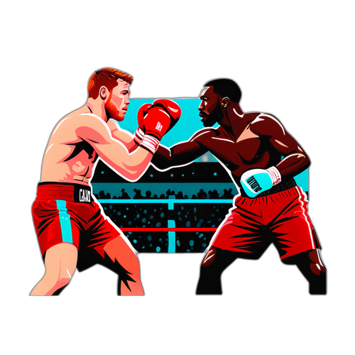 La Tensione di un Incontro di Boxe tra Canelo Alvarez e Terence Crawford