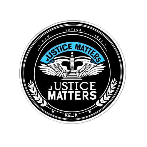 Justice Matters Gavel Sticker