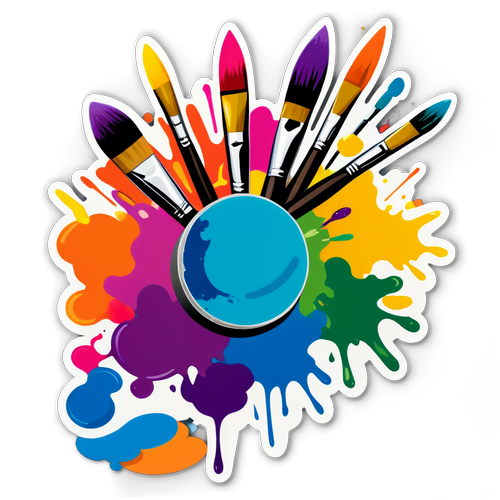 Kreativ Malersticker