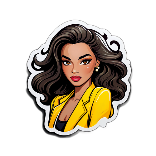 GNTM Sticker - Modeleben feiern
