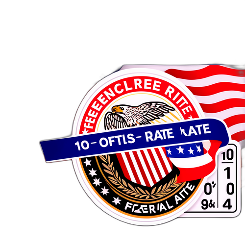 联邦储备利率下调贴纸