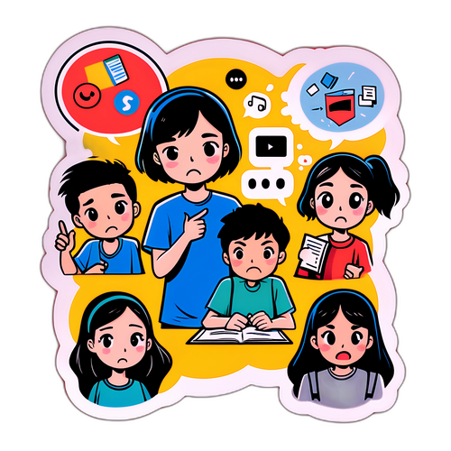 关于高考谣言的漫画
