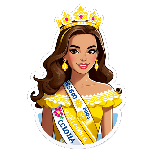 ¡Deslumbrante! La Elegancia Irresistible de Miss Colombia 2024 y su Sash de Realeza