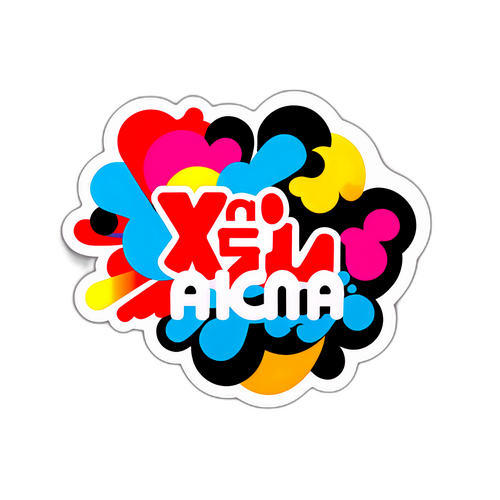 Vapaan median teema - sticker