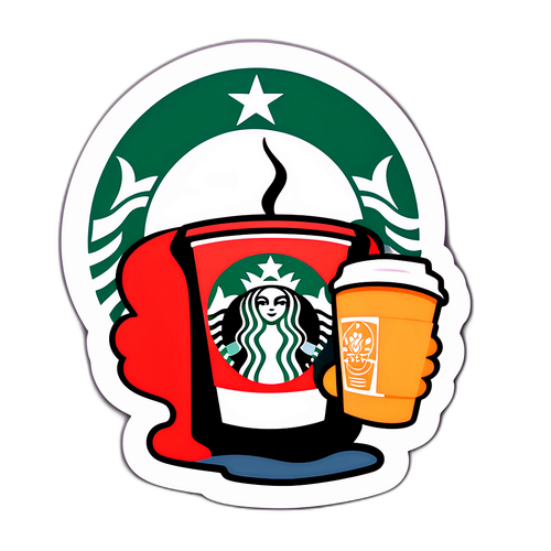 コーヒー好きキャラクターのデザイン