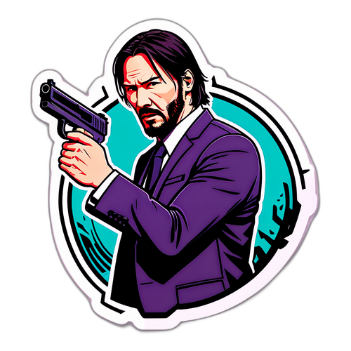 John Wick 4 Akciódús Matrica