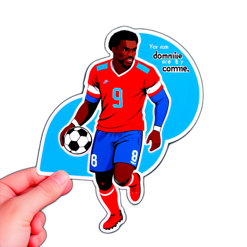 Futbolcu İlhamı Sticker