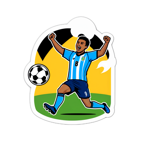 Speler scoret doelpunt