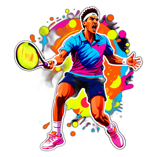 Hình dán ngôi sao tennis Carlos Alcaraz