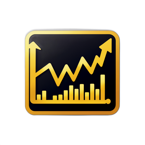 Stiker Grafik Harga Emas
