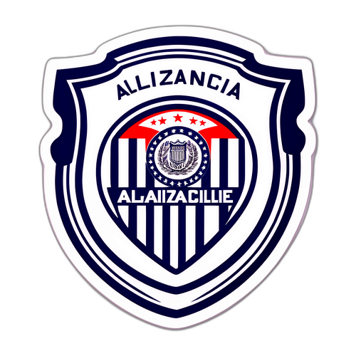 Sticker Retro de Alianza Lima y U. de Chile