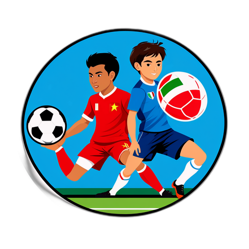 Trận đấu giữa Việt Nam và Italia