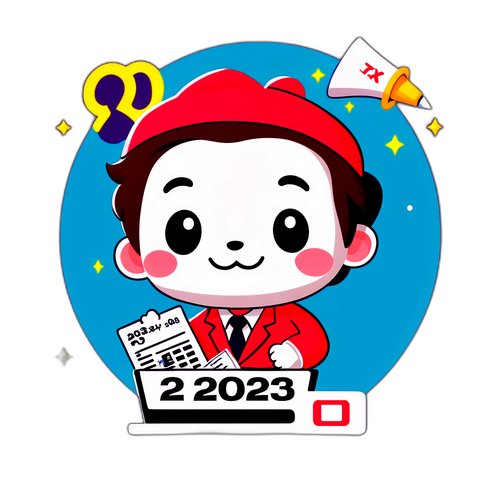 2023 연말 세금 정산 도우미 캐릭터