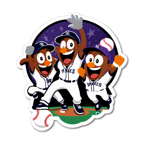 Playful Cartoon Baseball Mascots