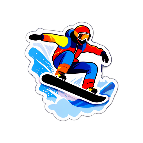 Lumilautailija Talviolympialaisissa 2026