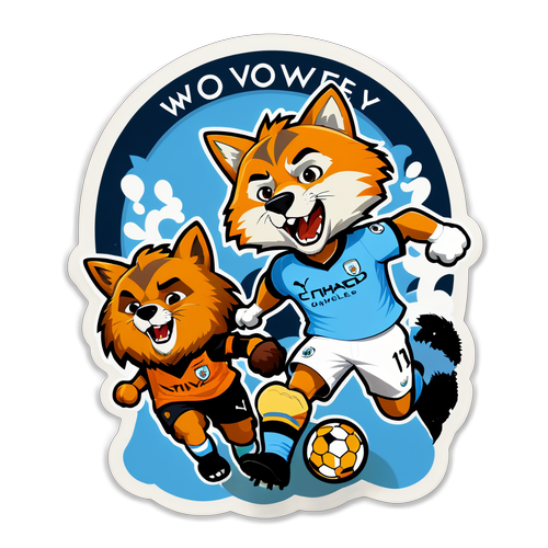Fotballglede mellom Man City og Wolves