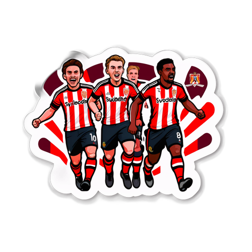 סטיקר חווייתי למשחק סנדרלנד מול ברנלי