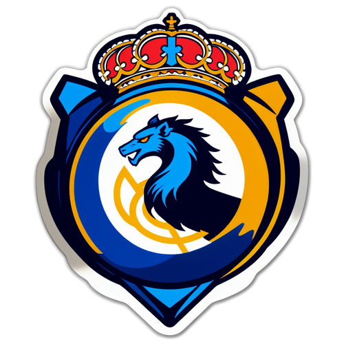 Atalanta vs Real Madrid Dynamic Clash Sticker