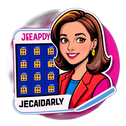 Cheeky Jeopardy Confidence Sticker