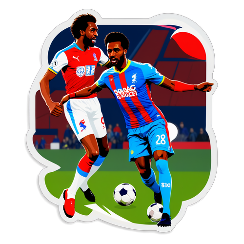 Sticker cho trận đấu giữa Crystal Palace và Nottingham Forest