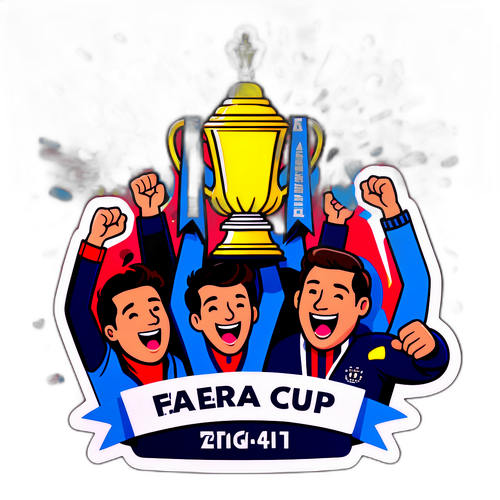 Stiker Piala FA yang Penuh Warna