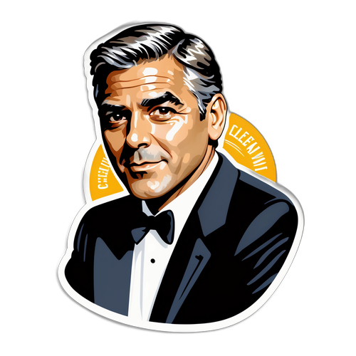 Sophisticated Hollywood Icon Sticker