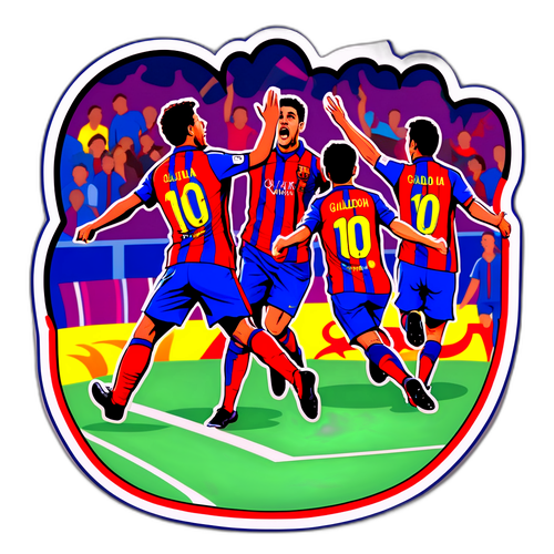 Момент матча между Гвадалахара и Барселоной