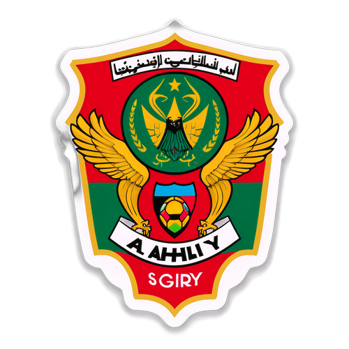 Diseño de Sticker de Al Ahly SC