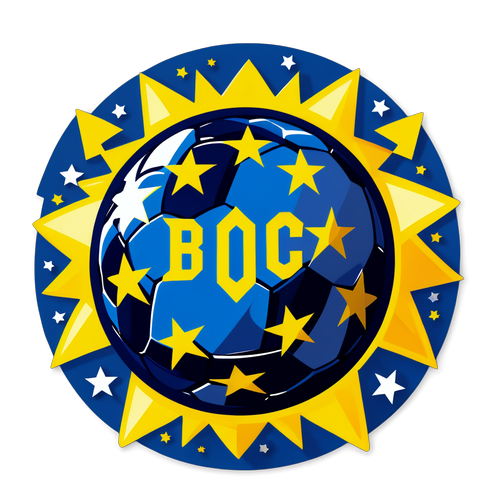 Boca Juniors Logosu Futbol Tasarımı