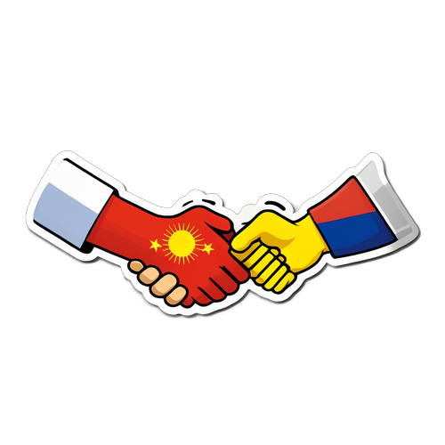 中哥友谊徽章