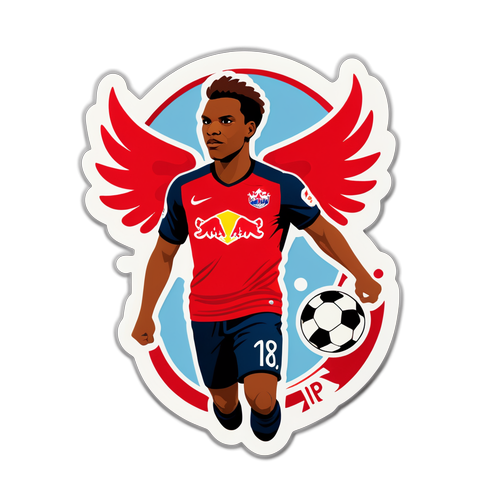 Die Aufregende Reise von RB Leipzig: Kunst und Sport vereint in einem einzigartigen Sticker!