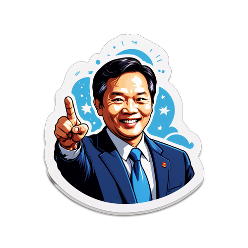 Sticker với hình ảnh Vu Hong Van