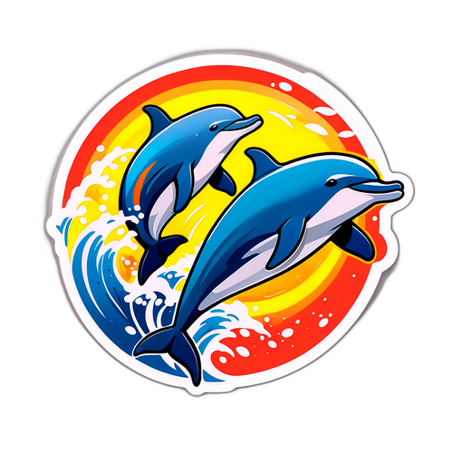 楽しい瞬間を表現するシール