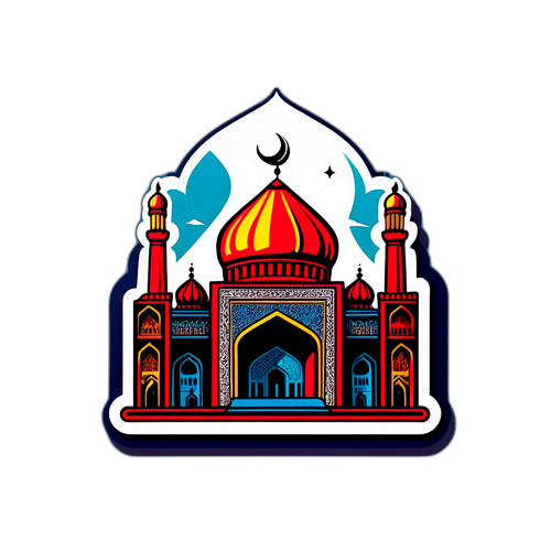 Samolepka s motívem Íránu