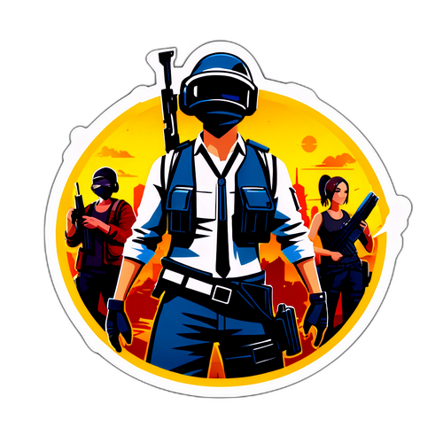 PUBG Mobile Dünyasından İlham Alan Sticker