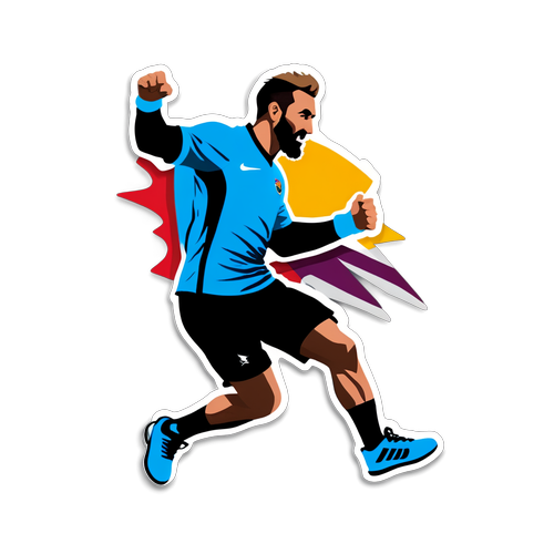 Sticker de Celebración de Ponzinibbio
