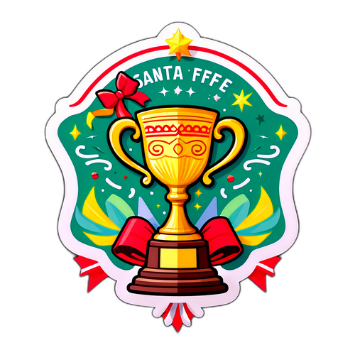 Diseño de sticker para la Copa Santa Fe